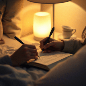 🌙 The 5-Step Mindful Evening Ritual to Melt Away Daily Stress & Welcome Deep Sleep
